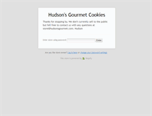 Tablet Screenshot of hudsonsgourmet.com